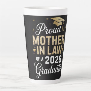 Tasse Latte Mère belle-fille extrêmement fière de la promotion