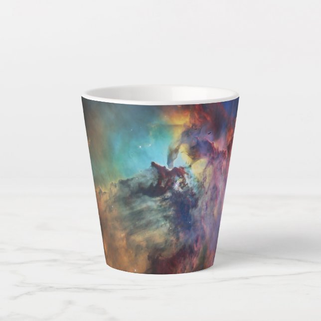 Tasse Latte Mers tempétueuses de la lagune Nebula à Sagittariu (Devant)