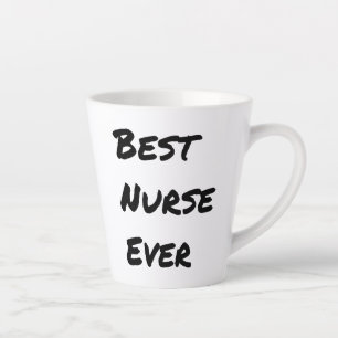 Tasse Latte Merveilleuse meilleure infirmière jamais