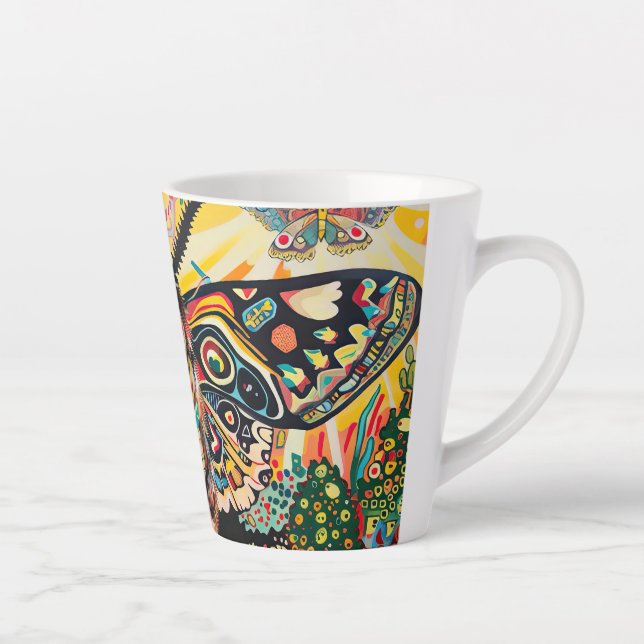 Tasse Latte Messager de rêve (Droite)