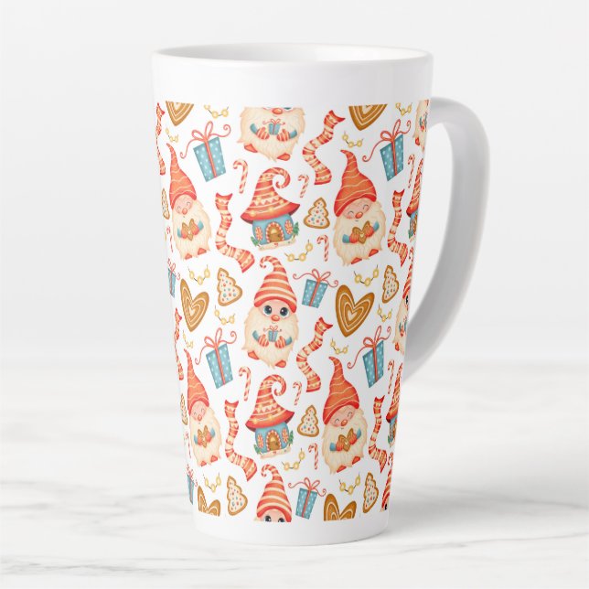 Tasse Latte Mignons Noël (Angle droit)