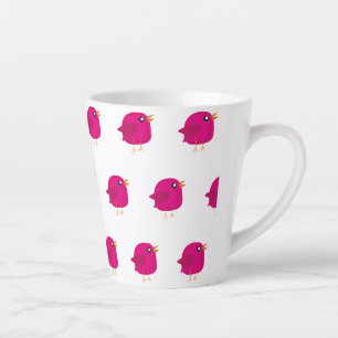 Tasse Latte Mignons oiseaux pour les enfants 