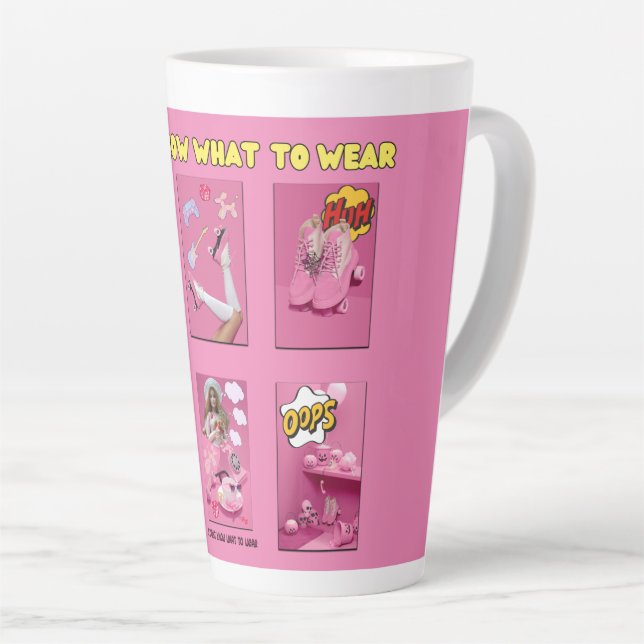Tasse Latte Mikitiez Premier film nuit princesse poupée (Angle droit)