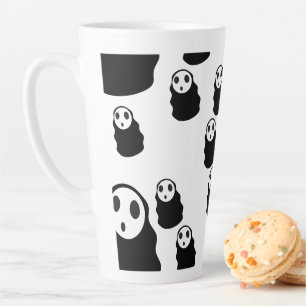 Tasse Latte Mikitiez super ghouls chauve-souris vacances nuit