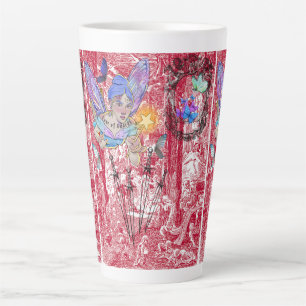 Tasse Latte Mikitiez tarot conte de fées vœu ange gitane rêve
