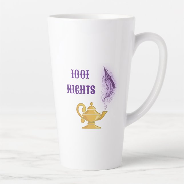 Tasse Latte Mille et une nuits Aladdin Génie Magique (Droite)