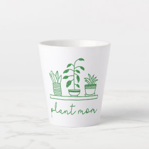 Tasse Latte Mini Plante Maman mignonne Plante