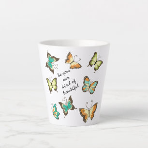 Tasse Latte Mint Soyez Vos Propres Beaux Papillons