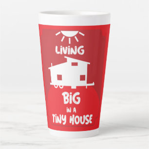 Tasse Latte Minuscule Maison - Dessous de verre Minuscule Mais