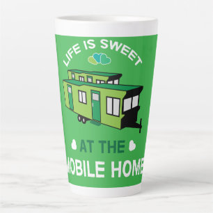 Tasse Latte Mobile Homes   Caravanes statiques   Nouveau   Ret