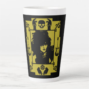 Tasse Latte Mode Goth Rock