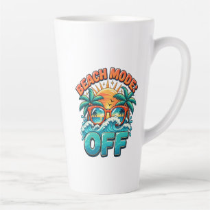 Tasse Latte Mode plage : Désactivé