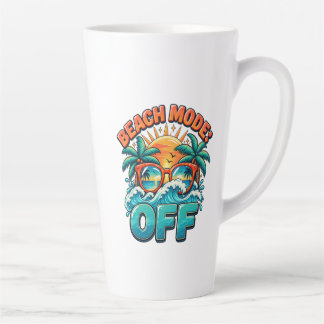 Tasse Latte Mode plage : Désactivé