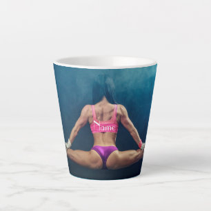 Tasse Latte Modèle de condition physique féminine Split Thun