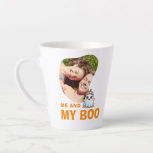 Tasse Latte Moi et My Boo Halloween Photo
