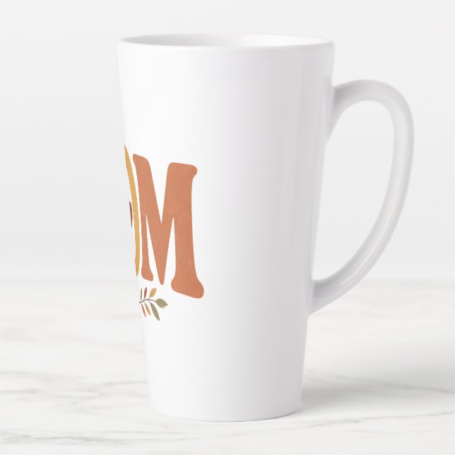 Tasse Latte MOM Confortable Automne Maternité (Droite)