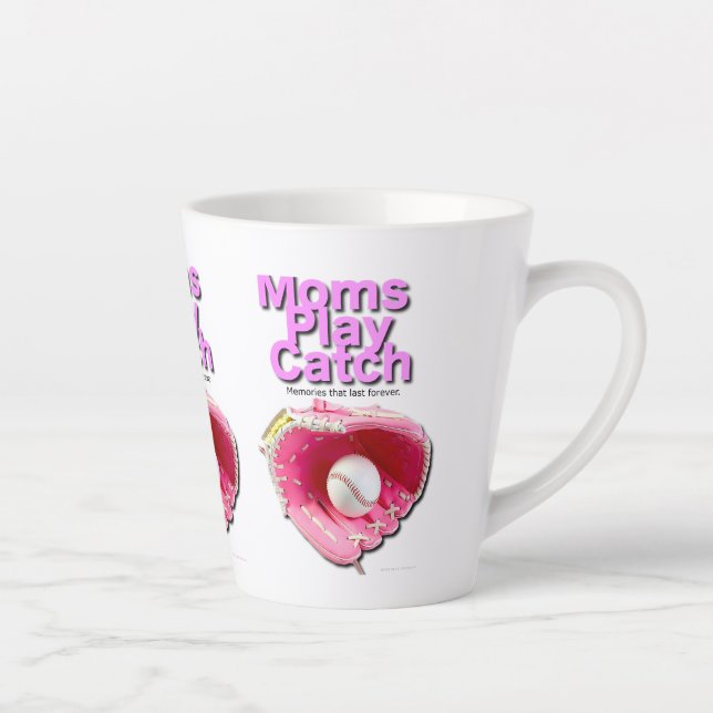 Tasse Latte Moms Jouer Catch (Droite)