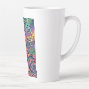 Tasse Latte Mona Lisa 2.0 Pop Art – Modern Viral Icon with Sma