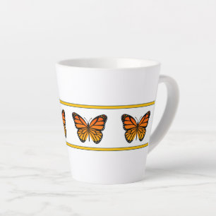 Tasse Latte Monarque jaune (Collection Bridget)