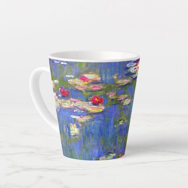 Tasse Latte Monet Water Lilies  (Angle gauche)