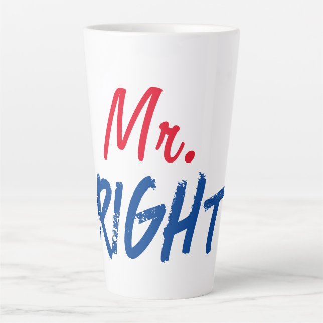 Tasse Latte Monsieur Droite (Devant)