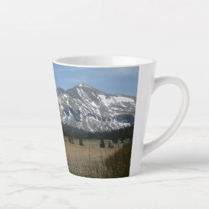Tasse Latte Montagnes de la Sierra Nevada I depuis Yosemite