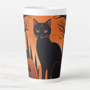 Tasse Latte Moonlit Meow