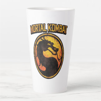 Tasse Latte Mortal Kombat Vintage Tee — Petite Taille Y2K Rétr