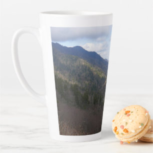 Tasse Latte Morton Vue sur les montagnes Great Smoky