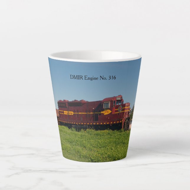 Tasse Latte Moteur DMIR no 316 en latte (Devant)