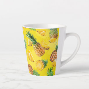 Tasse Latte Motif Ananas 7
