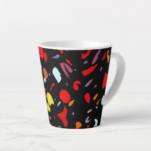 Tasse Latte Motif coloré