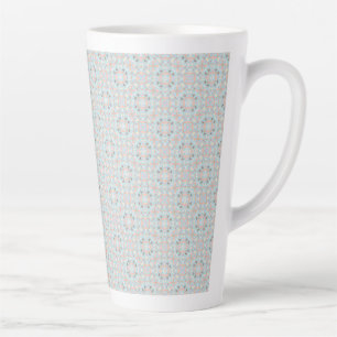 Tasse Latte Motif coquillage sans couture