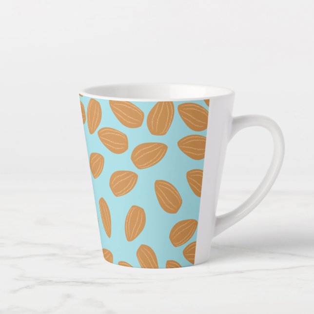 Tasse Latte Motif d'amandes (Droite)