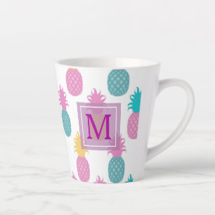 Tasse Latte Motif d'ananas