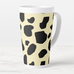 Tasse Latte Motif de couleur de peau d'animal de vache