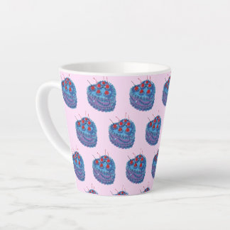 Tasse Latte Motif de gâteau au coeur mou