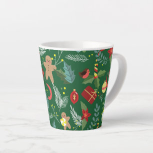 Tasse Latte Motif de Noël 5