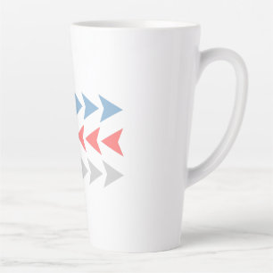 Tasse Latte Motif Flèche