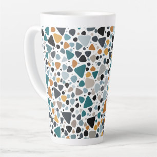 Tasse Latte Motif Terrazzo