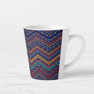 Tasse Latte Motifs ethniques