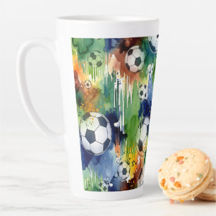 Tasse Latte Motifs qui chantent à chaque fois