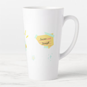 Tasse Latte Motivation et vibrations positives