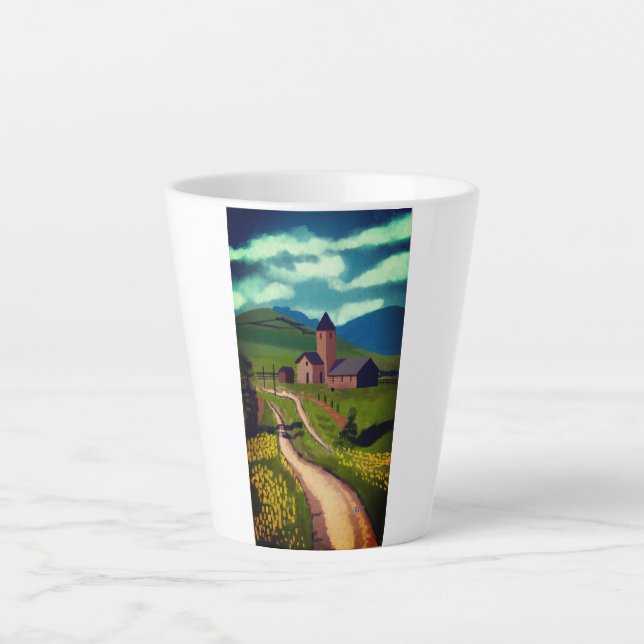 Tasse Latte Mug-2- landscape (Devant)