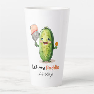 Tasse Latte Mug, Amusant, Beau article de Pickleball