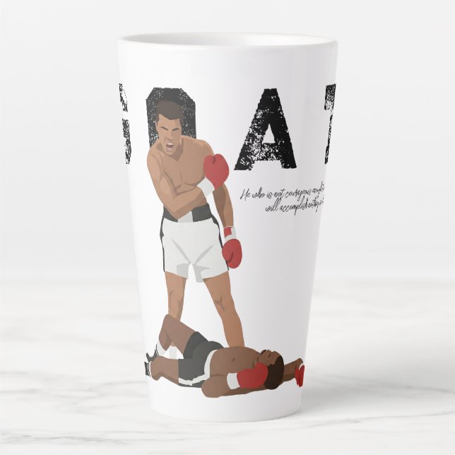 Tasse Latte Muhammad Ali  (Devant)