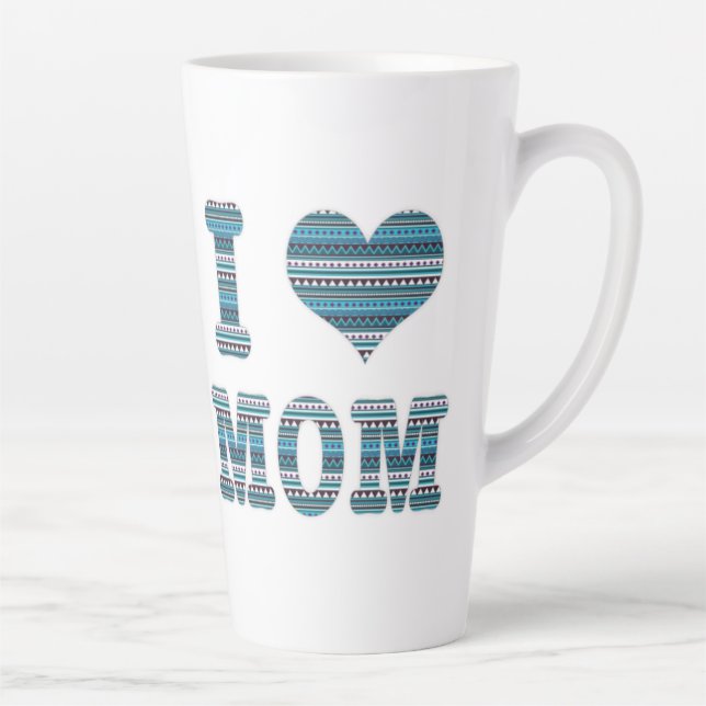 Tasse Latte Musique (Droite)