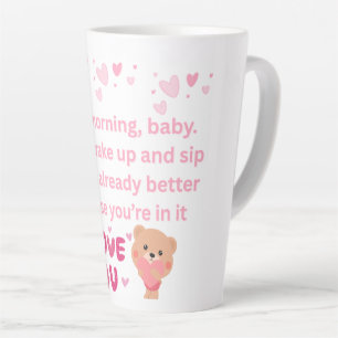Tasse Latte Musique