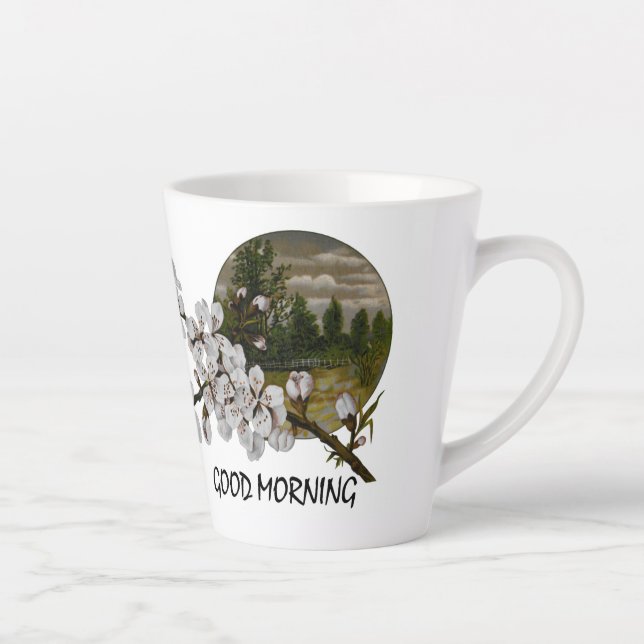 Tasse Latte Musique (Droite)