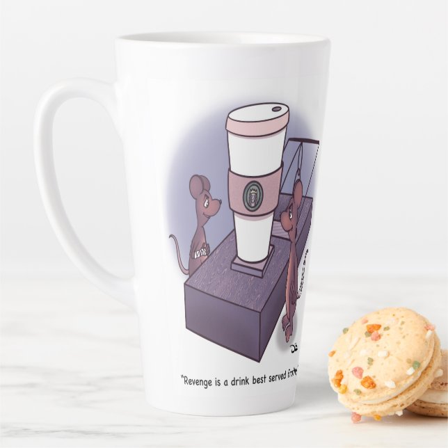Tasse Latte Musique à la grenouille (En situation)